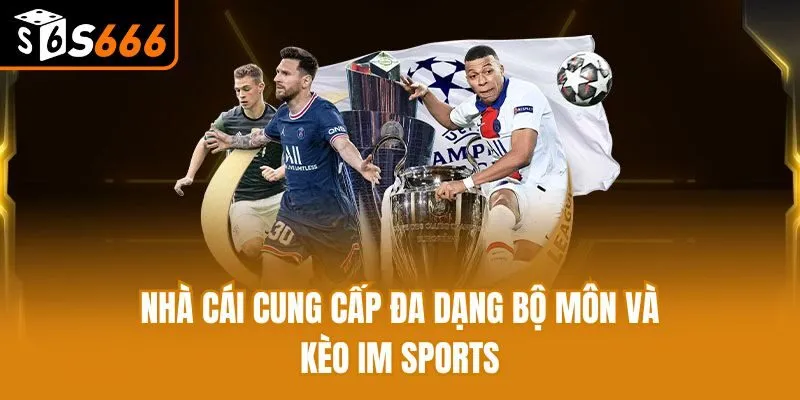 Nhà cái cung cấp đa dạng bộ môn và kèo IM Sports